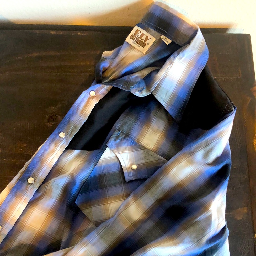 Retro Elly Cattleman Cowboy Shirt
